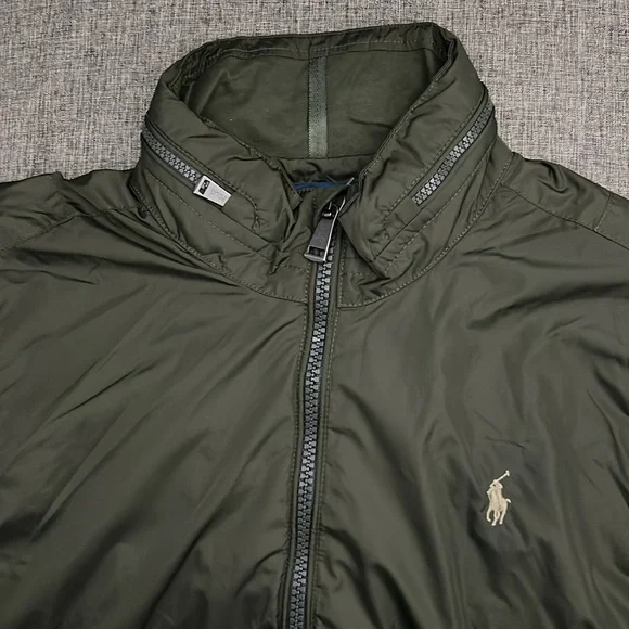 New Polo Ralph Lauren Armadillo Hoodie Windbreaker Size L